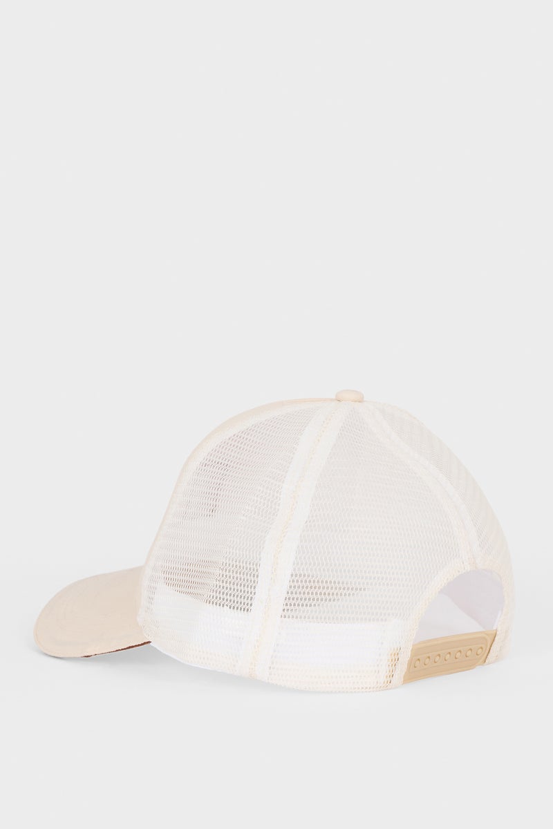 DeFacto Beige Man Man Woven Hat Casual - Image 4